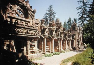 Le Palais Idéal, erbaut 1879-1912 von Joseph Ferdinand Cheval