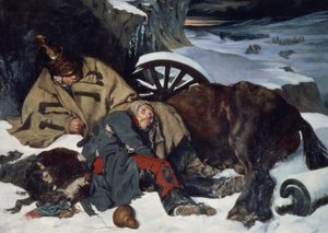 Szene vom Rückzug aus Russland von Joseph Fernand Boissard de Boisdenier
