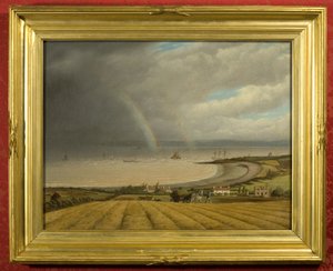 Ein Blick von Portishead nach Wales von Joseph Francis Walker