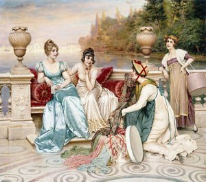 Eine Auswahl an Seide und Satin von Joseph Frederick Charles Soulacroix