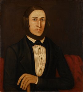 Porträt eines Mannes von Joseph Goodhue Chandler