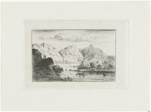 Berglandschaft von Joseph Hartogensis