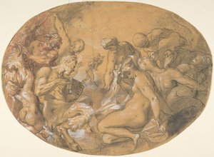 Satyrn und Nymphen