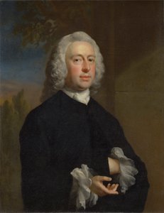Ein Unbekannter Mann in Schwarz von Joseph Highmore