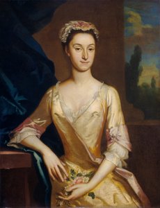 Porträt einer Dame, ca. 1730-1735