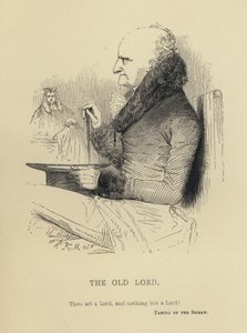 Der alte Lord (Gravur)
