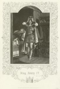 König Heinrich IV, Akt IV, Szene IV von Joseph Kenny Meadows