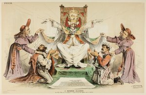 Ein Geschäftsallianz von Joseph Keppler