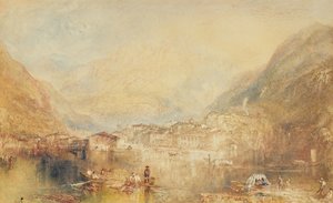 Brunnen vom Vierwaldstättersee, 1845 von Joseph Mallord William Turner