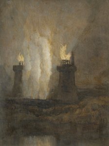Carron Eisenwerke, ca. 1800 von Joseph Mallord William Turner