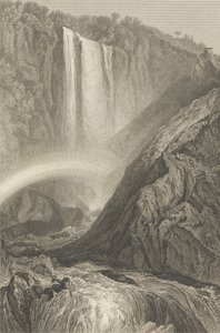 Wasserfall von Terni, ca. 1820