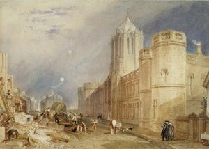 Christ Church College, Oxford von Joseph Mallord William Turner