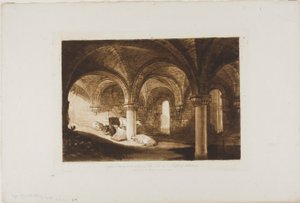 Krypta der Kirkstall Abbey, Tafel 39 aus Liber Studiorum