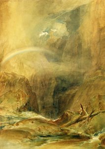Teufelsbrücke, St. Gotthard-Pass, c.1804