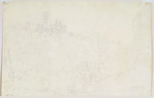 Durham, ca. 1801 von Joseph Mallord William Turner