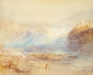 Rheinfall bei Schaffhausen - Fernansicht von Joseph Mallord William Turner