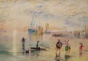 Flint Castle, ca. 1834 von Joseph Mallord William Turner