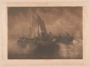 Flunderfischen, Battersea von Joseph Mallord William Turner
