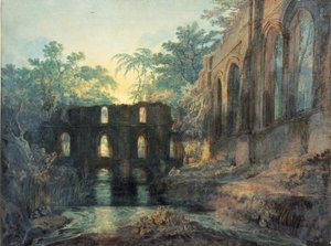 Fountains Abbey von Joseph Mallord William Turner