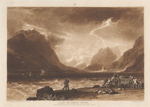 Thunersee, Schweiz von Joseph Mallord William Turner