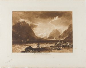 Thunersee, Platte 15 aus Liber Studiorum