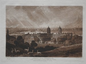 Liber Studiorum: London von Greenwich von Joseph Mallord William Turner