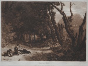 Liber Studiorum: Procris und Cephalus