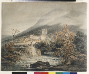 Llanthony Abbey, Monmouthshire von Joseph Mallord William Turner