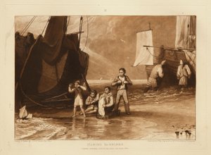 Planscher am Meer von Joseph Mallord William Turner