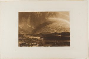 Torfmoor, Schottland, Tafel 45 aus Liber Studiorum