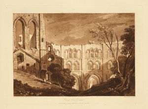 Rievaulx Abbey von Joseph Mallord William Turner