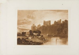River Wye, Platte 48 aus Liber Studiorum von Joseph Mallord William Turner