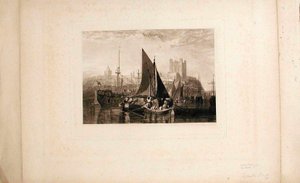 Rochester am Fluss Medway von Joseph Mallord William Turner