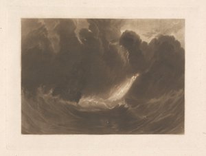 Schiff im Sturm von Joseph Mallord William Turner
