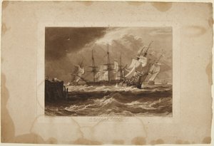 Schiffe in einer Brise von Joseph Mallord William Turner