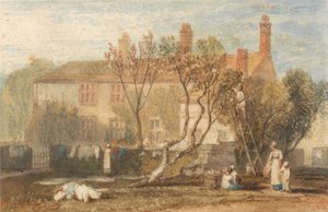 Steeton Manor House, in der Nähe von Farnley von Joseph Mallord William Turner