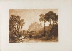 Das Schloss über den Wiesen
