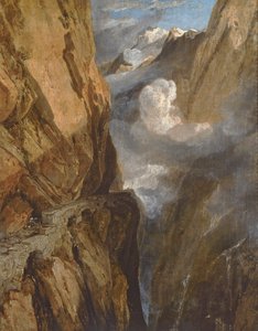 Der Pass von Sankt Gotthard, Schweiz, 1803-04