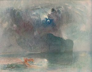 Der Seelisberg: Mondschein, 1909