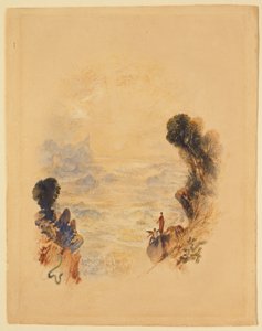 Die Versuchung Christi auf dem Berg von Joseph Mallord William Turner