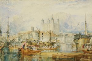 Der Tower von London, ca. 1825 von Joseph Mallord William Turner