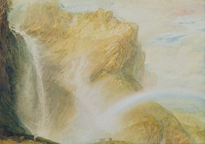 Oberer Reichenbachfall von Joseph Mallord William Turner