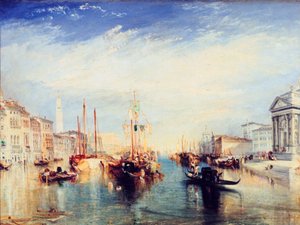 Venedig, von der Veranda der Madonna della Salute, ca. 1835 von Joseph Mallord William Turner