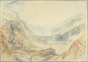Ansicht im St. Gotthard Pass, Schweiz von Joseph Mallord William Turner