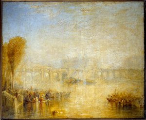 Ansicht der Pont Neuf in Paris im Jahr 1819 Gemälde von Joseph William Turner (1775-1851) von Joseph Mallord William Turner