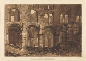 Kathedrale der Heiligen Insel von Joseph Mallord William Turner and Charles Turner