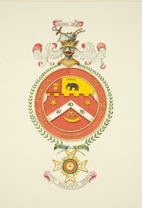 Wappen auf dem Denkmal von General Donkin in St. Mary Redcliffe von Joseph Manning