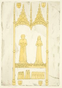 Brass von John und Johanna Jay in St. Mary Redcliffe