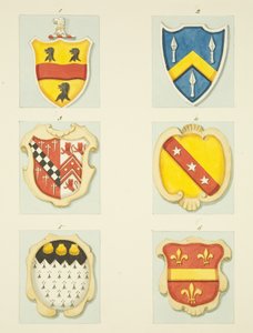 Wappen auf Denkmälern in St. Mary Redcliffe von Joseph Manning