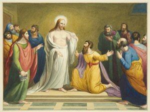 Kopie des Altarbildes von John King in der St. Thomas-Kirche von Joseph Manning